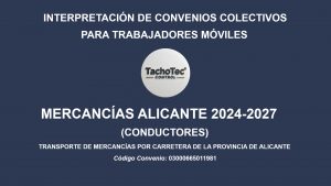 convenio transporte mercancias alicante