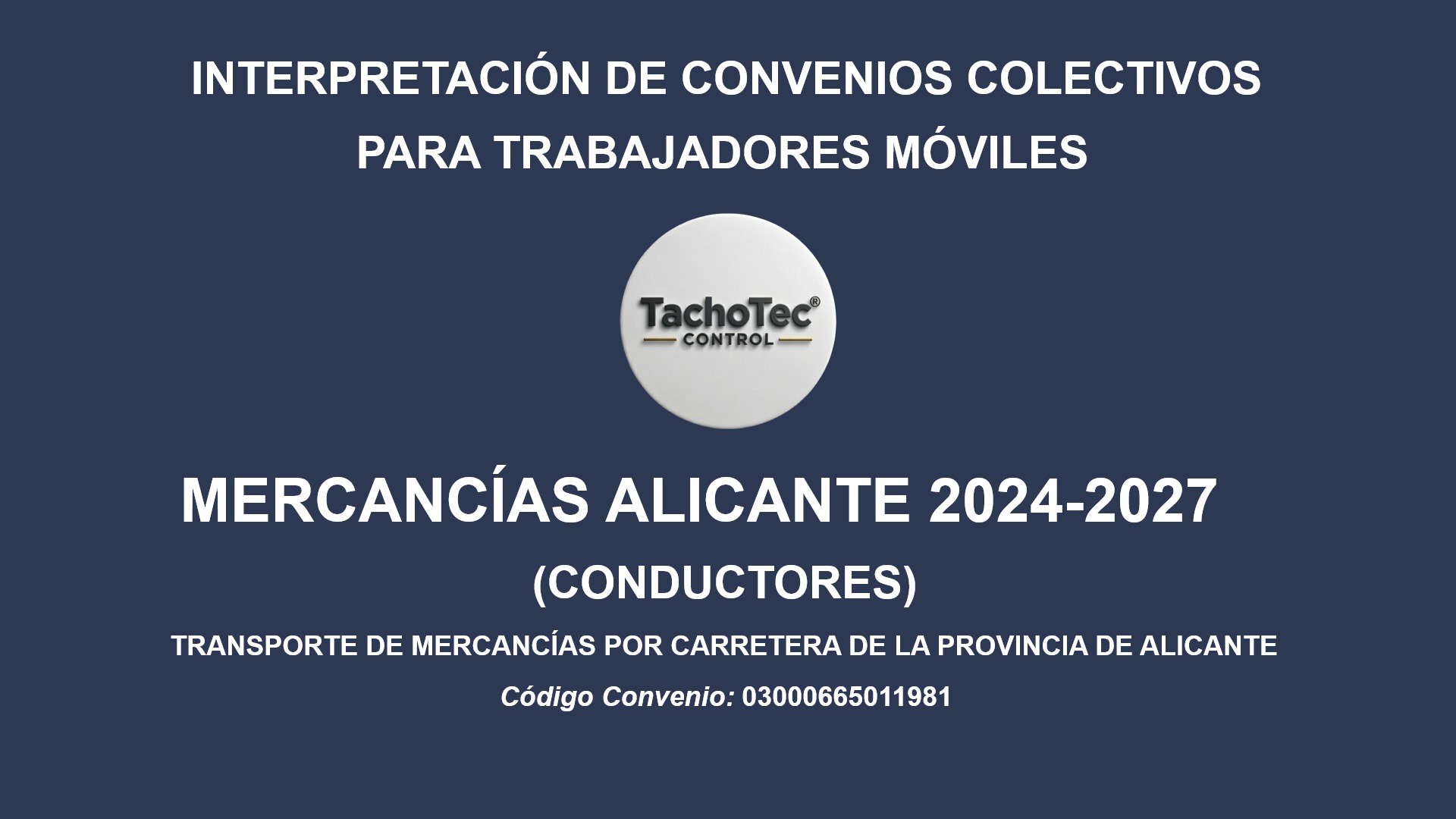 convenio transporte mercancias alicante