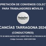 convenio transportes mercancías tarragona 2024-2027