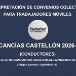 convenio transporte mercancías castellon